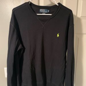 Polo Ralph Lauren long sleeve black shirt